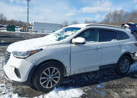 2017 Hyundai Santa Fe Se z USA, uszkodzony, nr VIN KM8SMDHF5HU257085